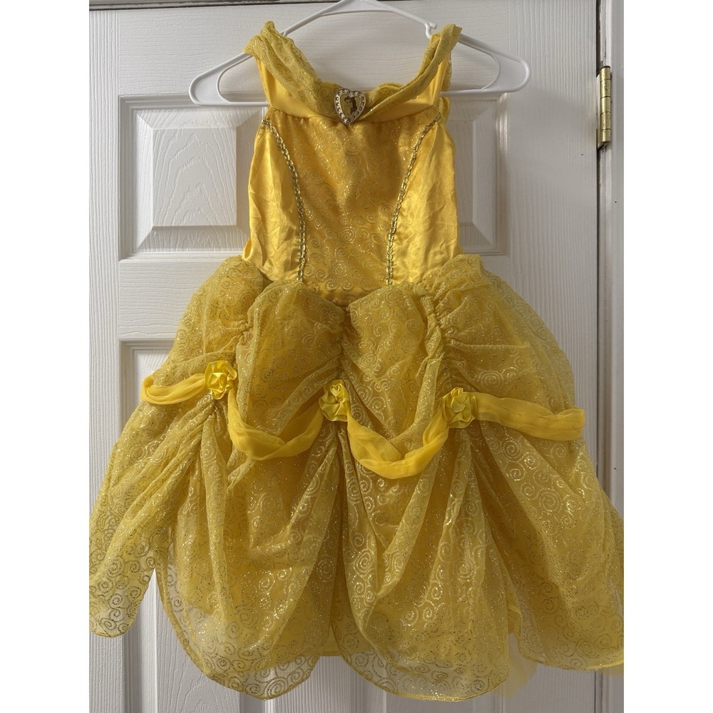 Disney Princess Belle Dress-Up Halloween Costume Size XS (4/5)